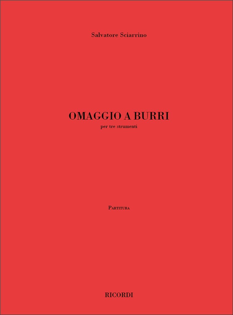 Omaggio A Burri